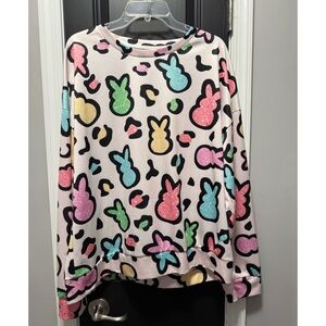 Easter Peeps Bunny Print Shirt